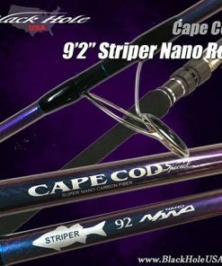 Surf Rods Black Hole USA Cape Cod Striper Surf Spinning Rods