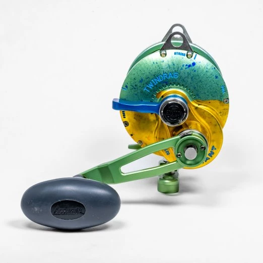 Conventional Reels Accurate Boss Valiant BV2-800 2-Speed Lever Drag Reels - Image 3