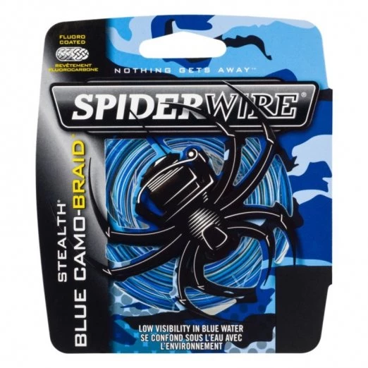 Spiderwire Stealth Blue Camo Braid - Image 3
