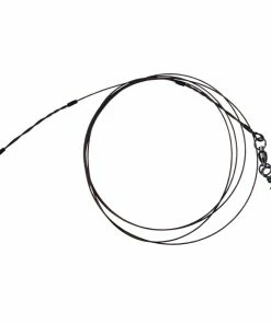 Leaders ChatterLures Traditional 400 LB Cable Shark Leader With 450 LB Corkscrew