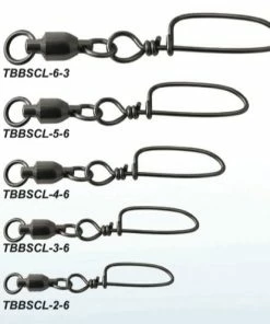 Tsunami Ball Bearing Swivels With Coastlock Snap