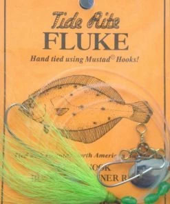 Tide Rite Fluke Beak Hook Bucktail Spinner Rigs