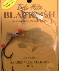 Tide Rite Blackfish Beaded Virginia Hook Rigs