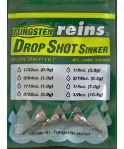 Reins Tungsten TG Drop Shot Sinker Weights