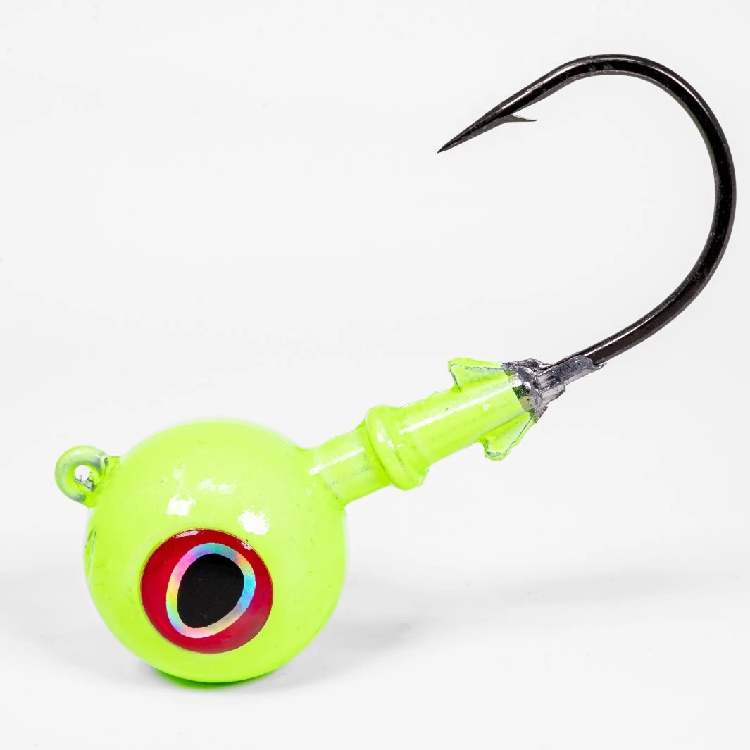 Hooks S&S Bucktails Rattling Bigeye Jig Heads