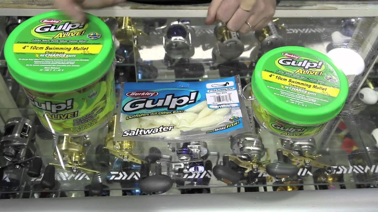 Soft Plastics Berkley Gulp! Ghost Shrimp - Image 2