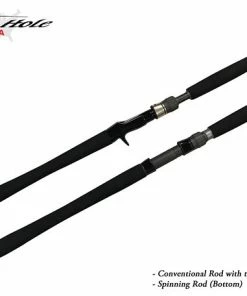 Jigging Spinning Rods Black Hole USA Challenger Bank Spinning Rods