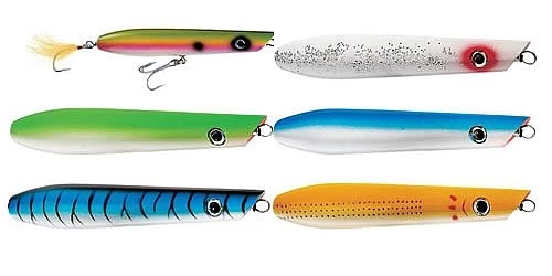 Hard Baits Tsunami Timber Lure Pencil Popper Plugs