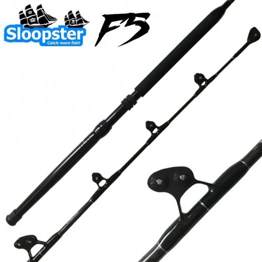 Offshore & Standup Rods Sloopster F5 Offshore Trolling Standup Rods - Image 2